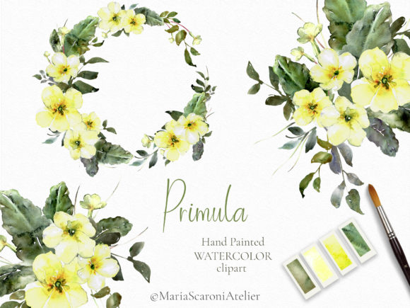 h1>Yellow Spring Watercolor Flowers Clipart: A Fresh Visual Boost for Branding & Marketing Illustrations