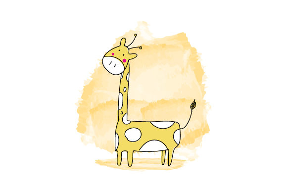 Hand Drawn Watercolor Cartoon Giraffe: A Designer’s Real-World Embroidery Review