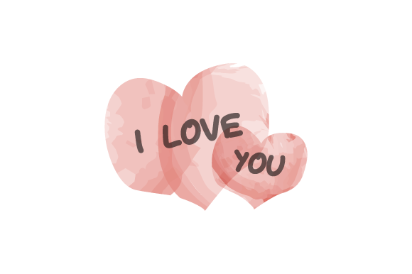 Letter I Love You with Heart Watercolor: A Designer’s Review for Branding & Marketing