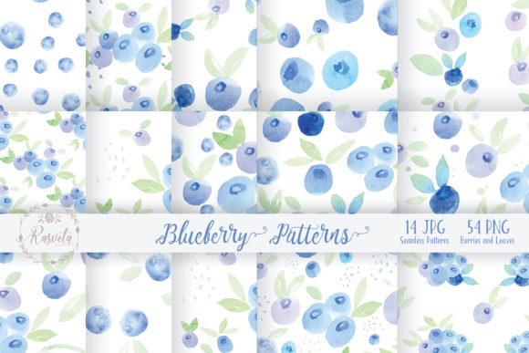 Watercolor Painting Blueberry: A Fresh Illustration for Blog & Editorial Design