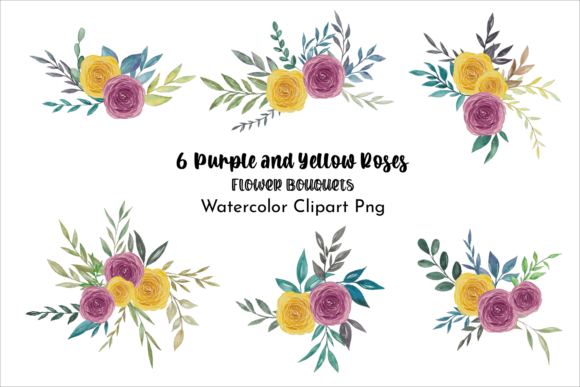 Watercolor Roses Flower Bouquets: A Seller’s Review for Digital & Print-On-Demand Businesses