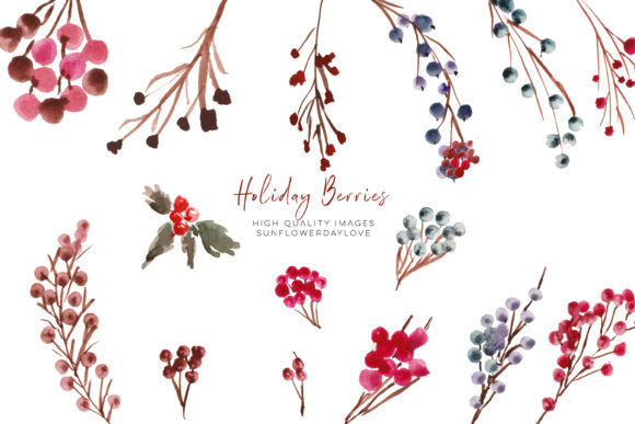 Winter Berries Wreath Clipart Watercolor: A Visual Designer’s Review for Real Content Publishing